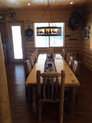 Dining - Escape to the Majestic Trophy Buck Lodge (Heber)