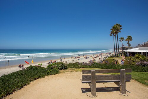 Across the street from the beach in Del Mar!  1757 Coast Blvd
