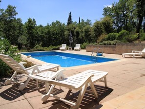 Outdoor pool - House / Villa - Bagnols en Foret (Bagnols-En-Forêt)