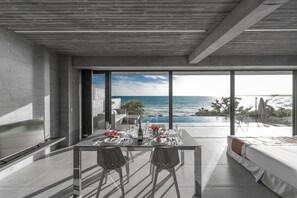 Premium bedding, free minibar, in-room safe, individually decorated