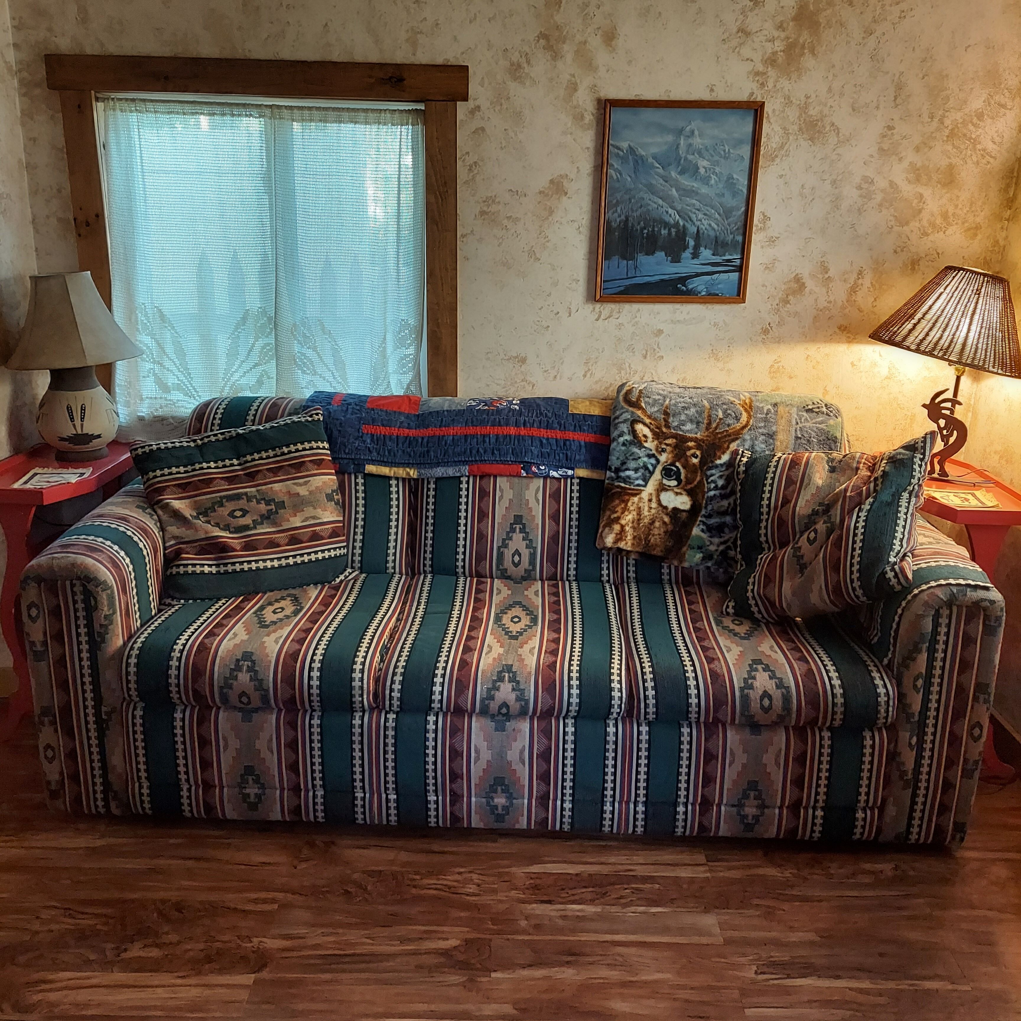 Hunter&#x27;s Hideaway near river beach, Yellowstone NP, Grand Teton NP , &amp; BYU Idaho