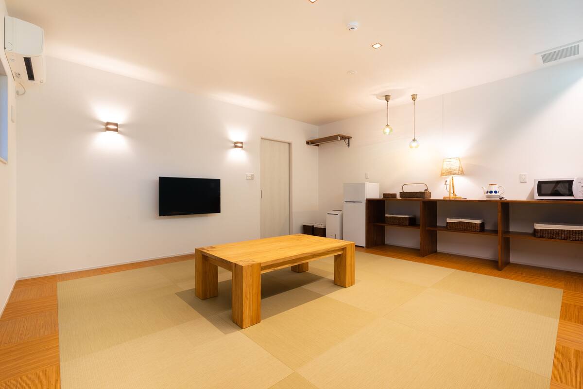 individually decorated, individually furnished, iron/ironing board