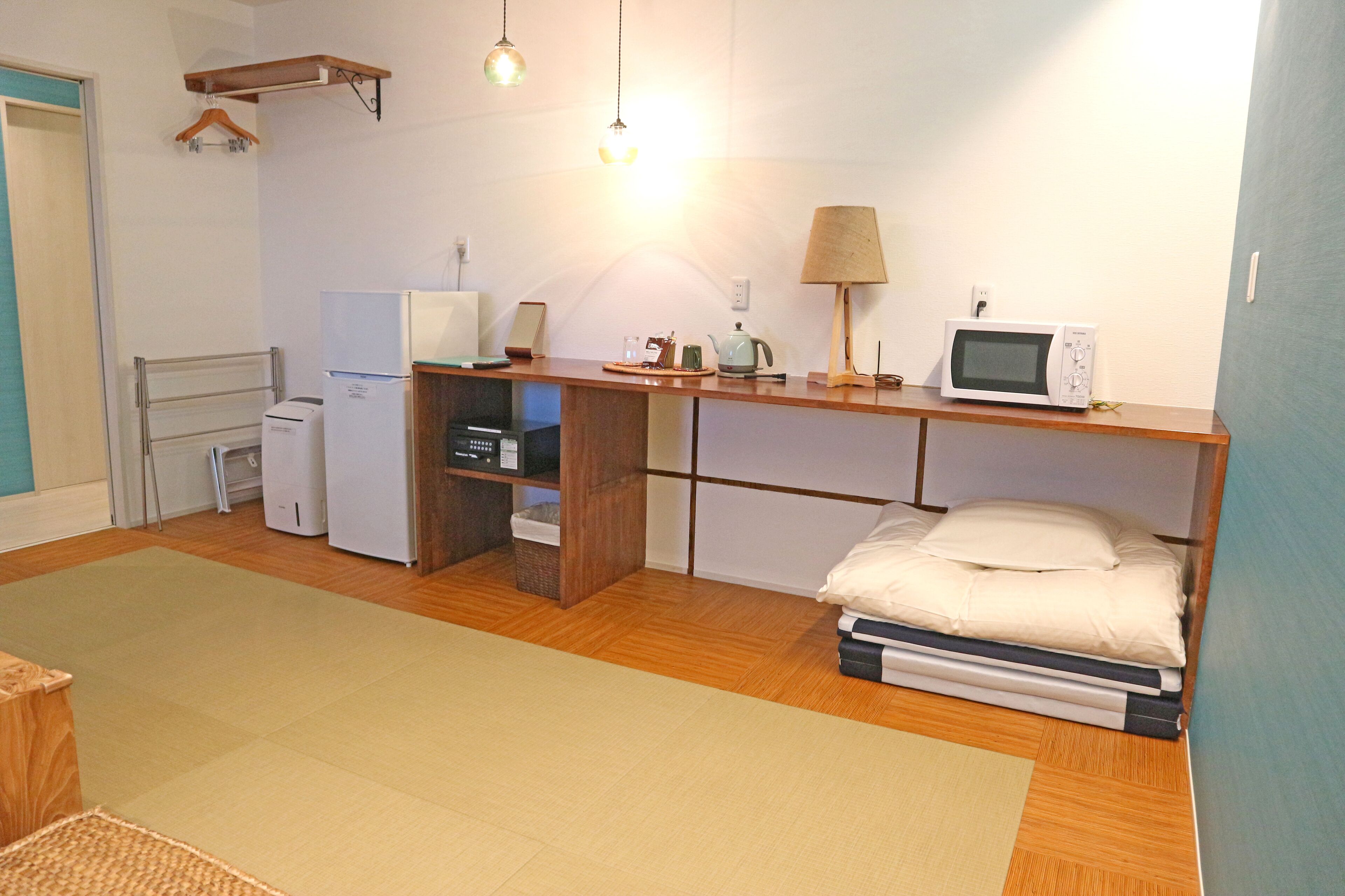 japanese style room, ocean view (no housekeeping) | individually decorated, individually furnished, iron/ironing board