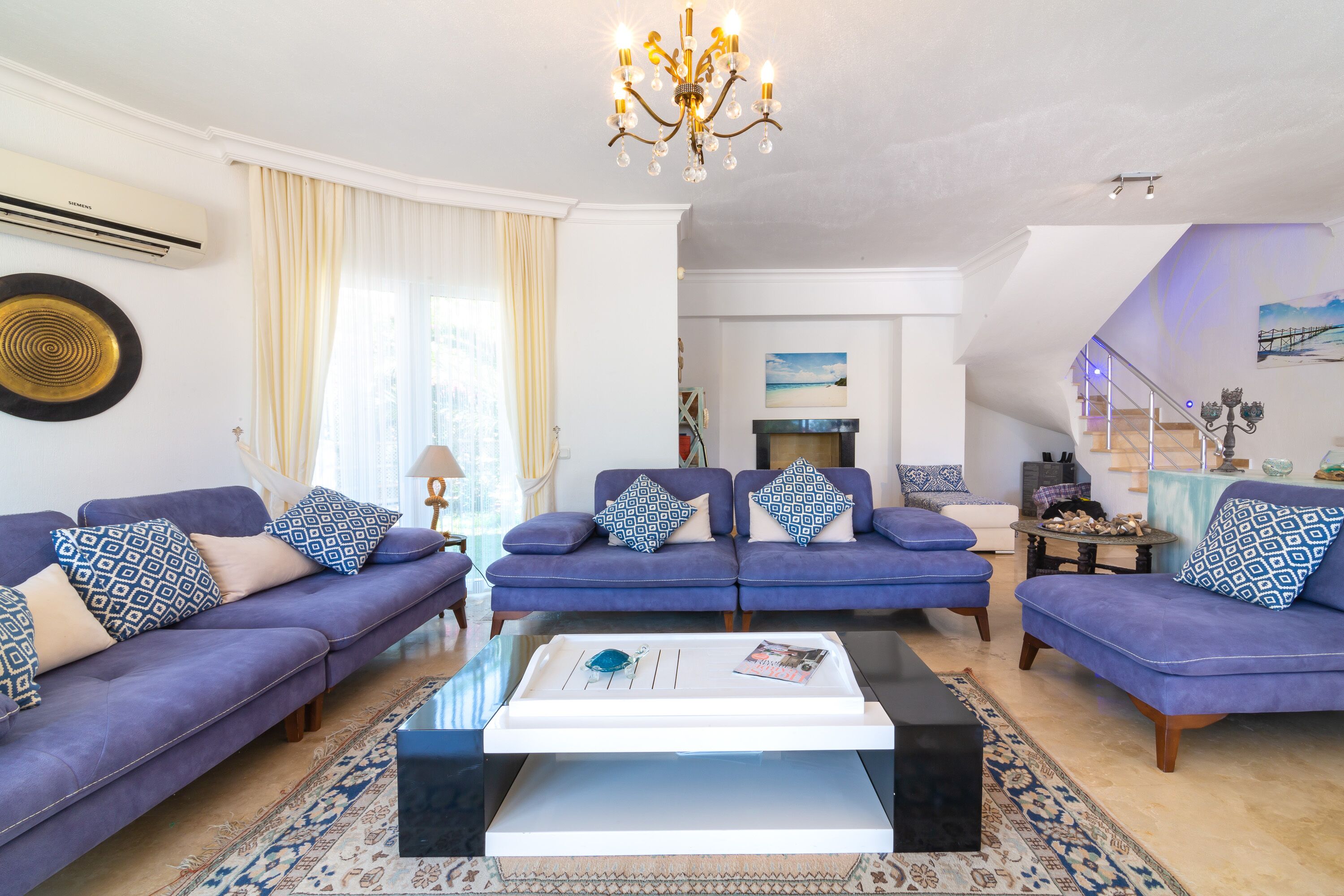 Stunning Luxury Villa With Heated Infinity Pool, Balconies and Sea Views.