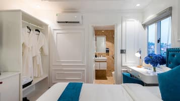 Habitación doble estándar | Ropa de cama de alta calidad y camas con efecto memoria
