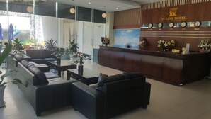 Sitteområde i lobbyen