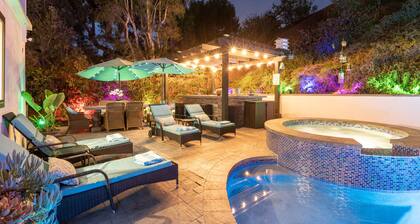 Luxury 5 star resort like dream home new 2024 AC private pool spa close to beach