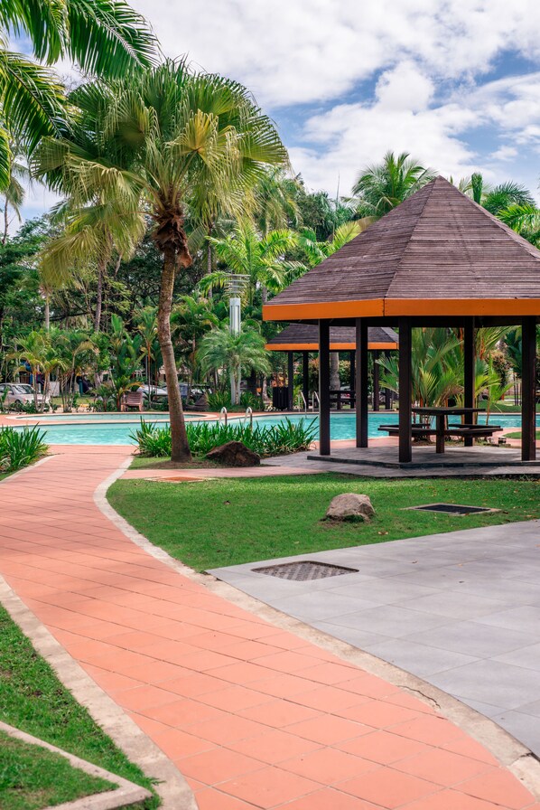 Voorkant van accommodatie