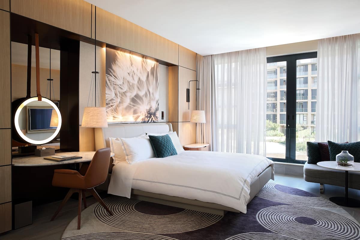 Chambre Standard, vue piscine | 2 chambres, literie de qualité supérieure, minibar