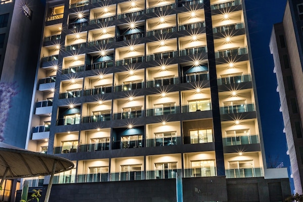 Front of property - evening/night