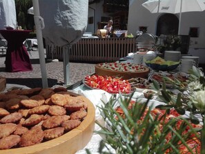 Opções para refeição