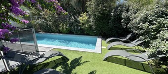 Villa E in Cap d'Agde, swimming pool, 100m from the Mediterranean sea