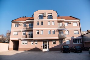 Fassade der Unterkunft