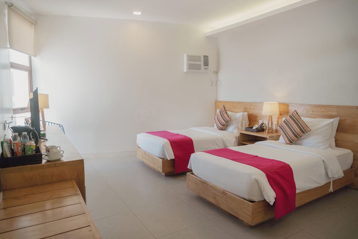 Ropa de cama hipoalergénica y minibar