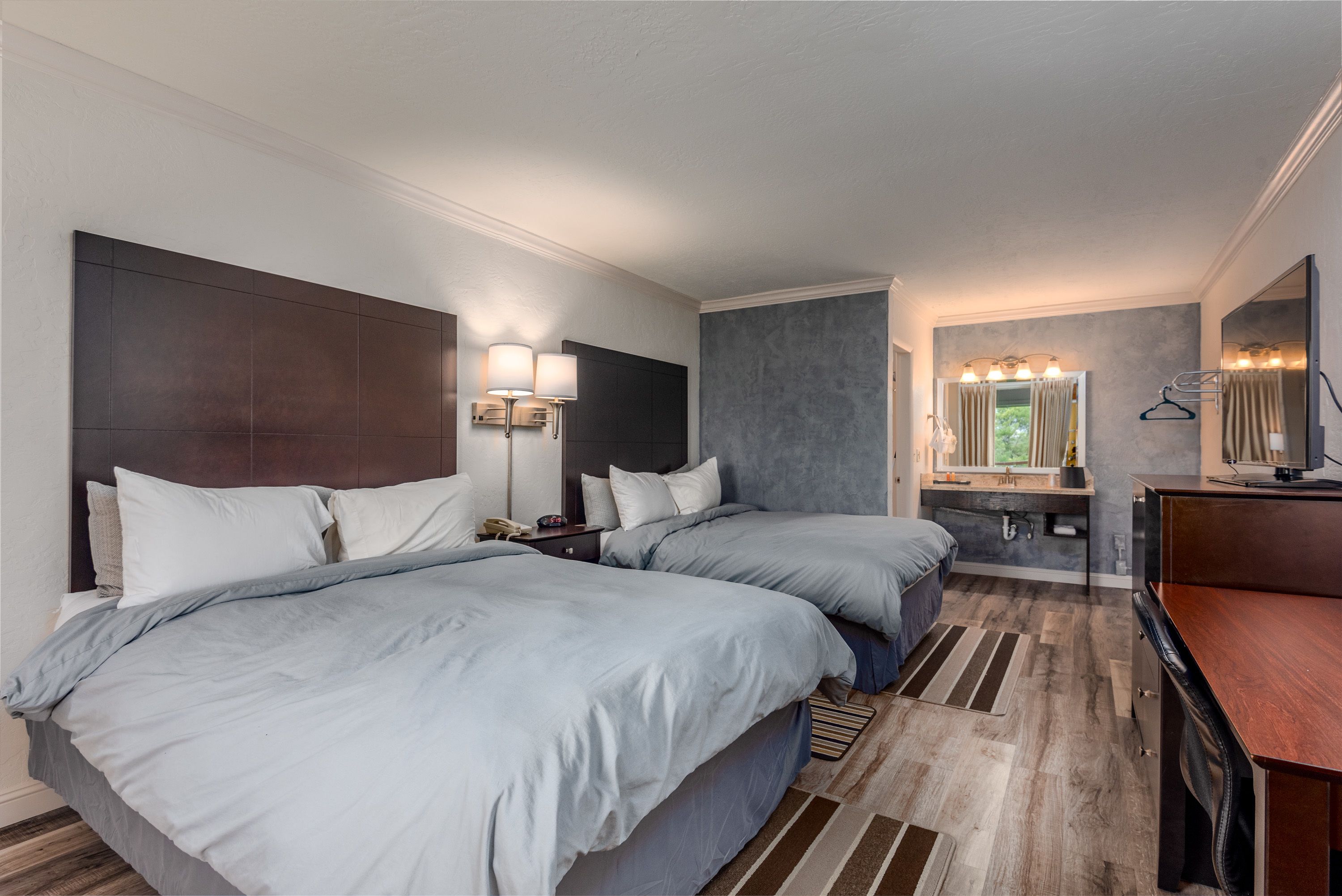 Standard Room, 2 Queen Beds, Non Smoking (Two Queen Beds - 2nd Floor) | In-room safe, free WiFi, bed sheets