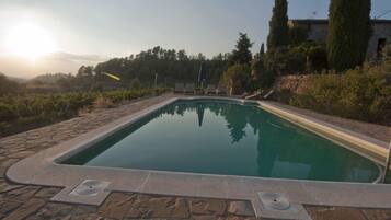Seasonal outdoor pool