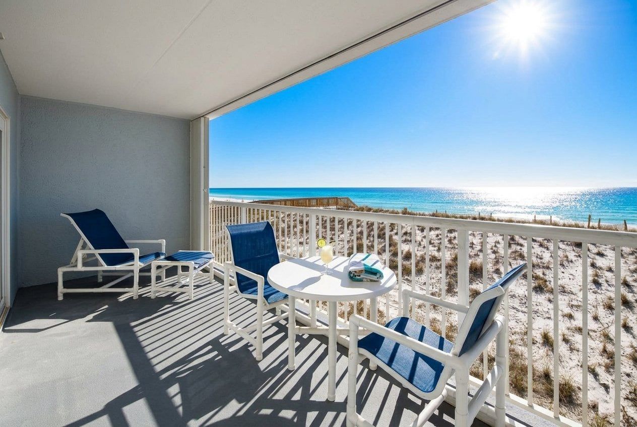 Balcony - 
Islander Beach 2012 Fort Walton Beach Okaloosa Island Vacation Rentals