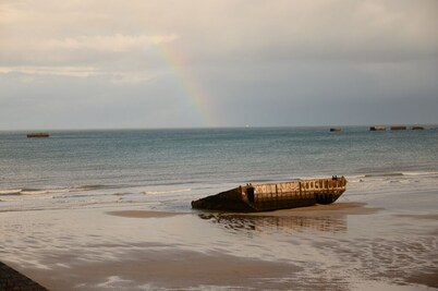 Luxury accommodation on the historic beach of Arromanches