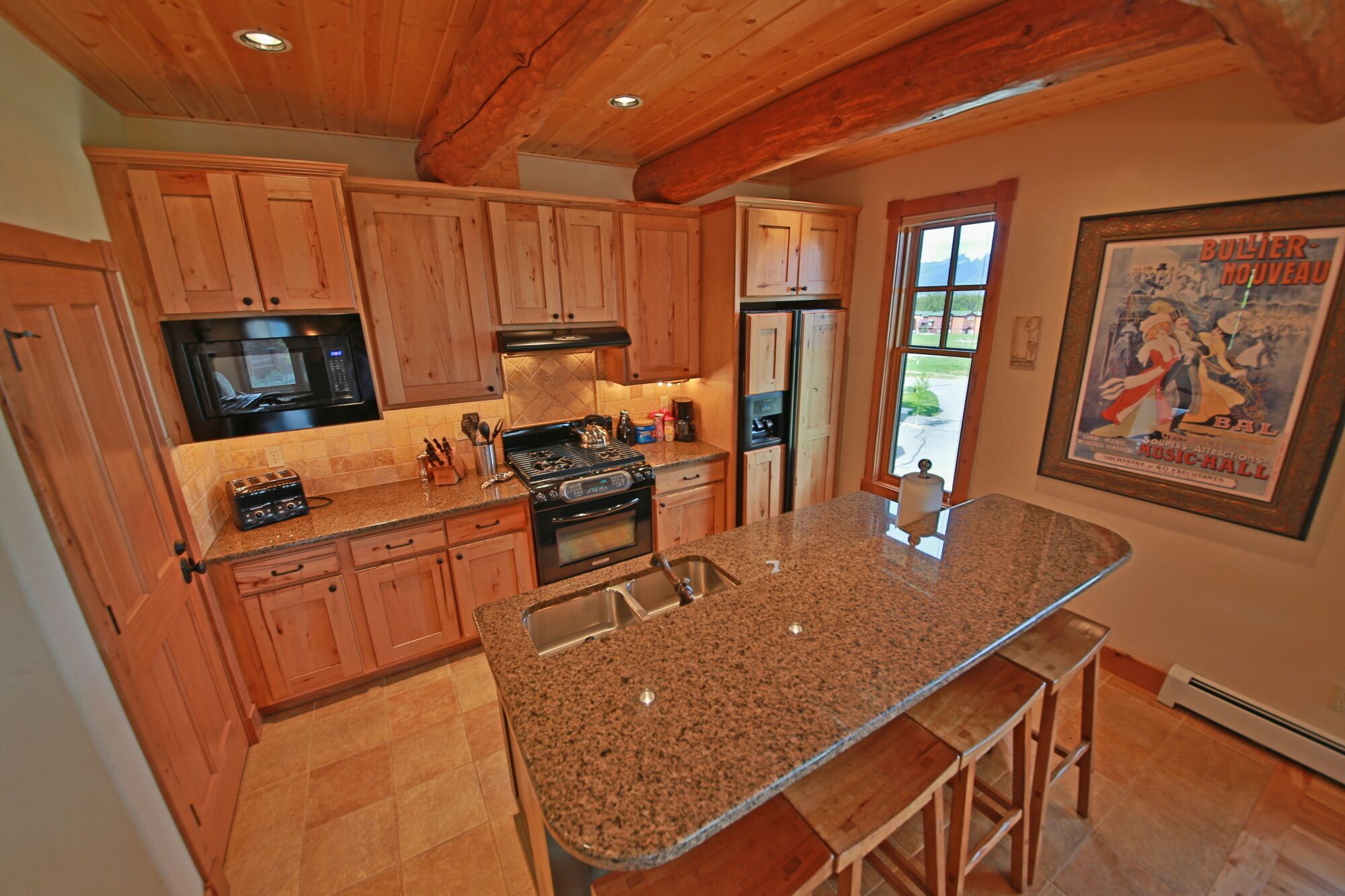 Beautiful designer home with views of the ski area and surrounding Mountains!