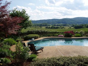 A heated pool - Luxury Country Cottage with Spectacular Blue Ridge Mountain Views! (Stanardsville)