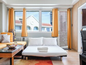 1 Schlafzimmer, kostenloses WLAN, Bettwäsche, Rollstuhlgeeignet
