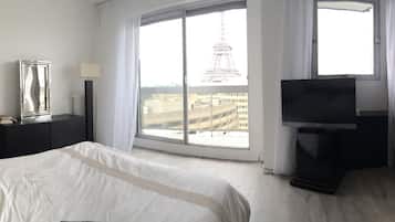 2 chambres, fer et planche Ă  repasser, Wi-Fi gratuit, draps fournis