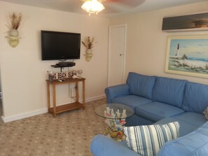 TV, video games - Tropical Feel-2nd floor, Huge Covered Furnished Deck-Quietest Area of Island (HOLGATE)
