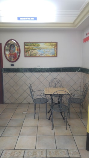 Daily local cuisine breakfast (EUR 1.50 per person)