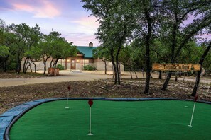 Property grounds - Private pool, pickleball court, single story home, less than 5-minute drive to THE Frio River (Concan)