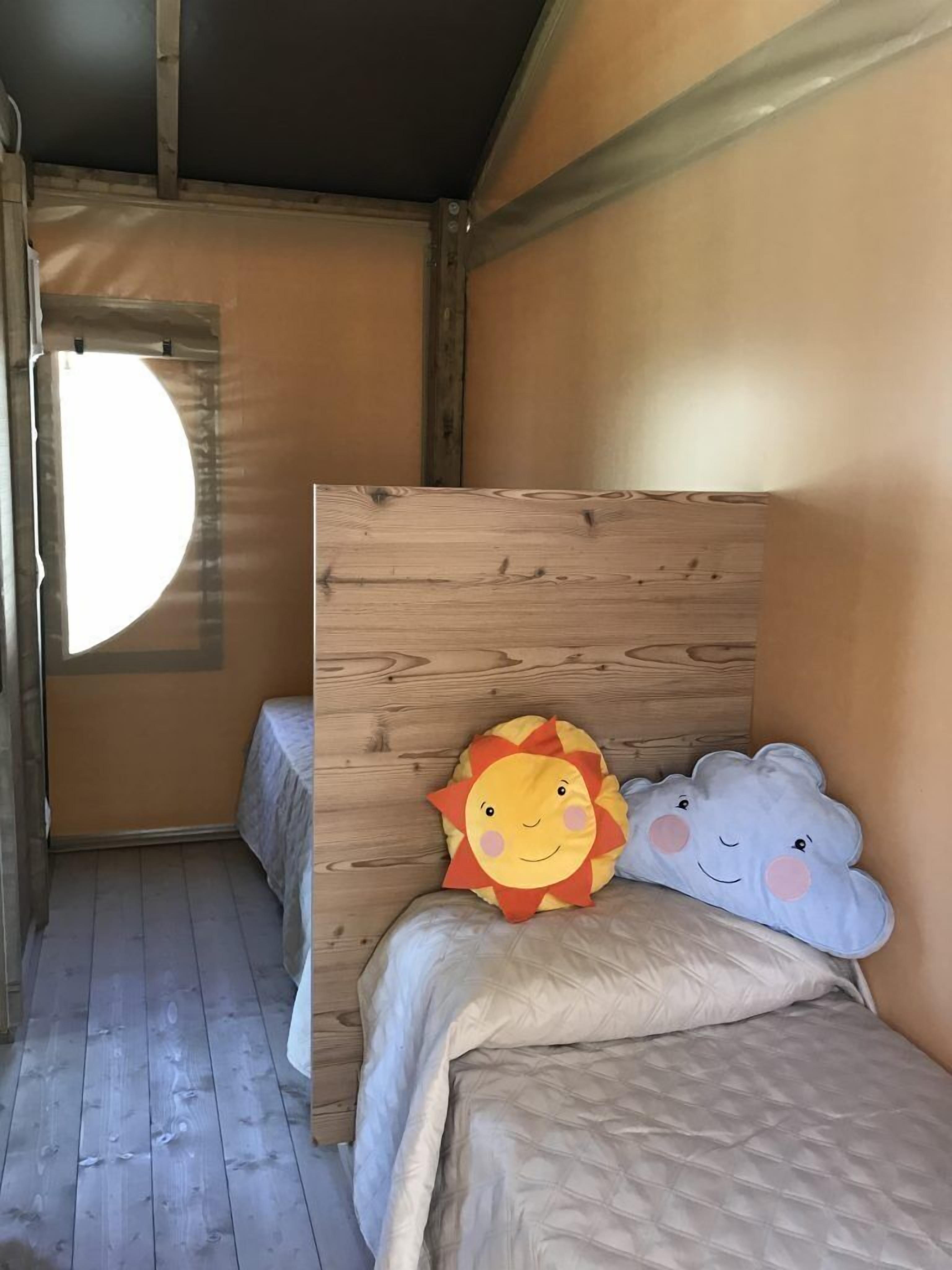 Telt | Safe på rommet, individuelt dekorert og individuelt innredet