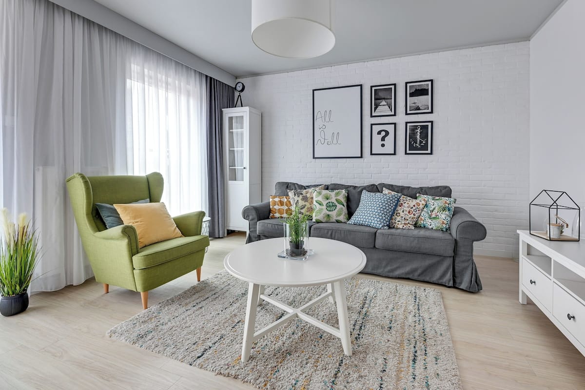 Apartamento luxo | 2 quartos, roupas de cama antialérgicas, individualmente decorados