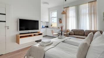 2 chambres, literie hypoallergénique, décoration personnalisée