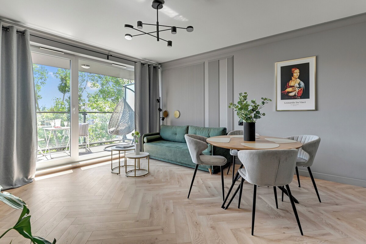Apartamento Deluxe, 1 habitación, balcón | Zona de estar