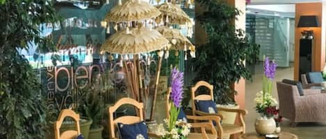 Sala de estar en el lobby