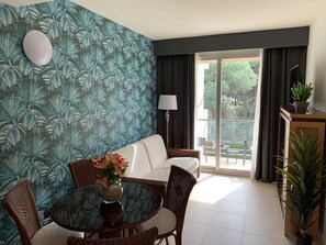 公寓, 1 间卧室 | 客厅 | 电视