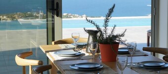 Eva Villas East, With Private Pool & Panoramic Sea View