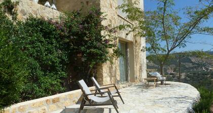 Villa Dorothee with superb view to the sea