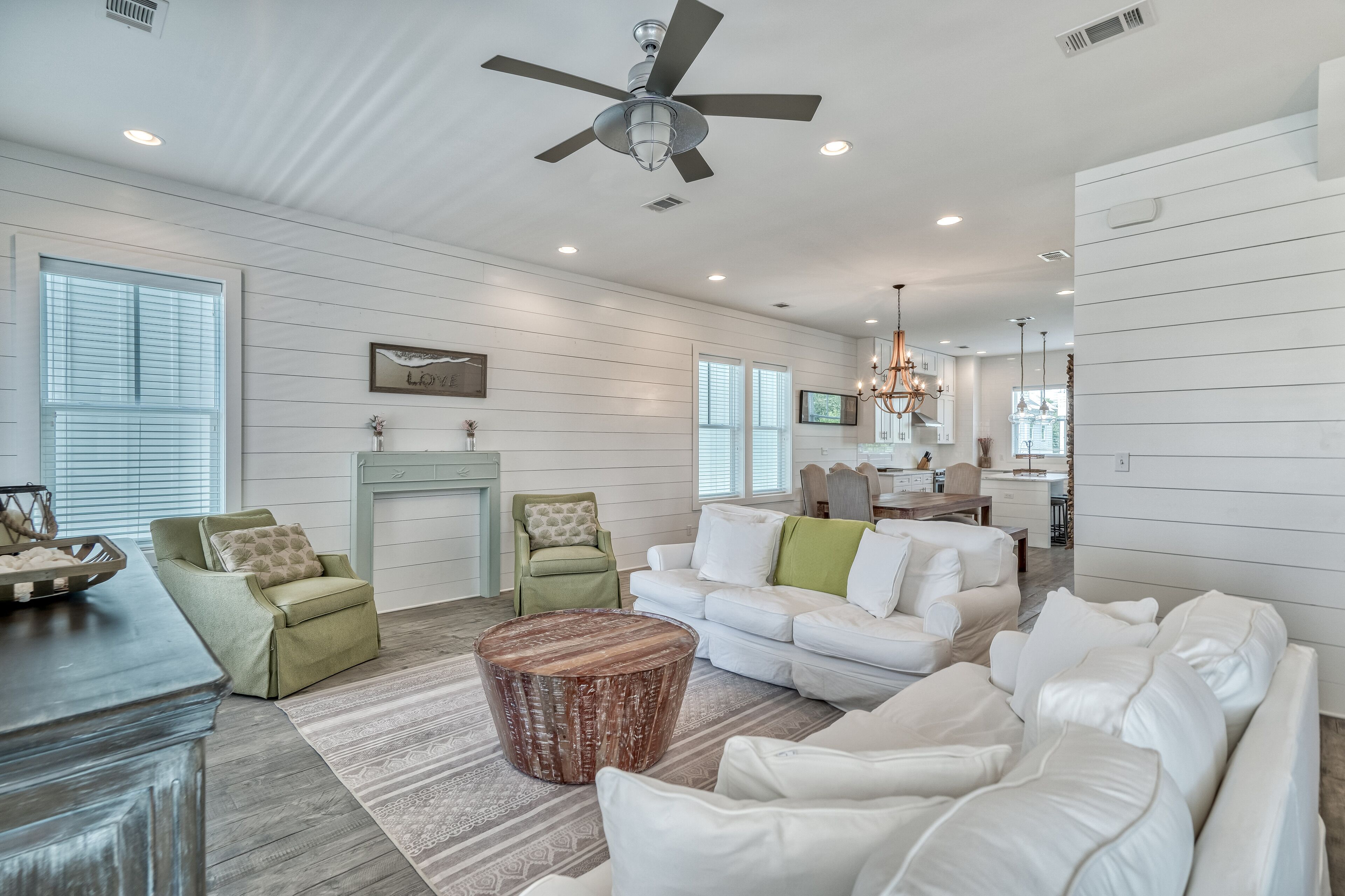 "Somewhere In The Sun" Inlet Beach Rental Gulf Views  + Pool + Bikes