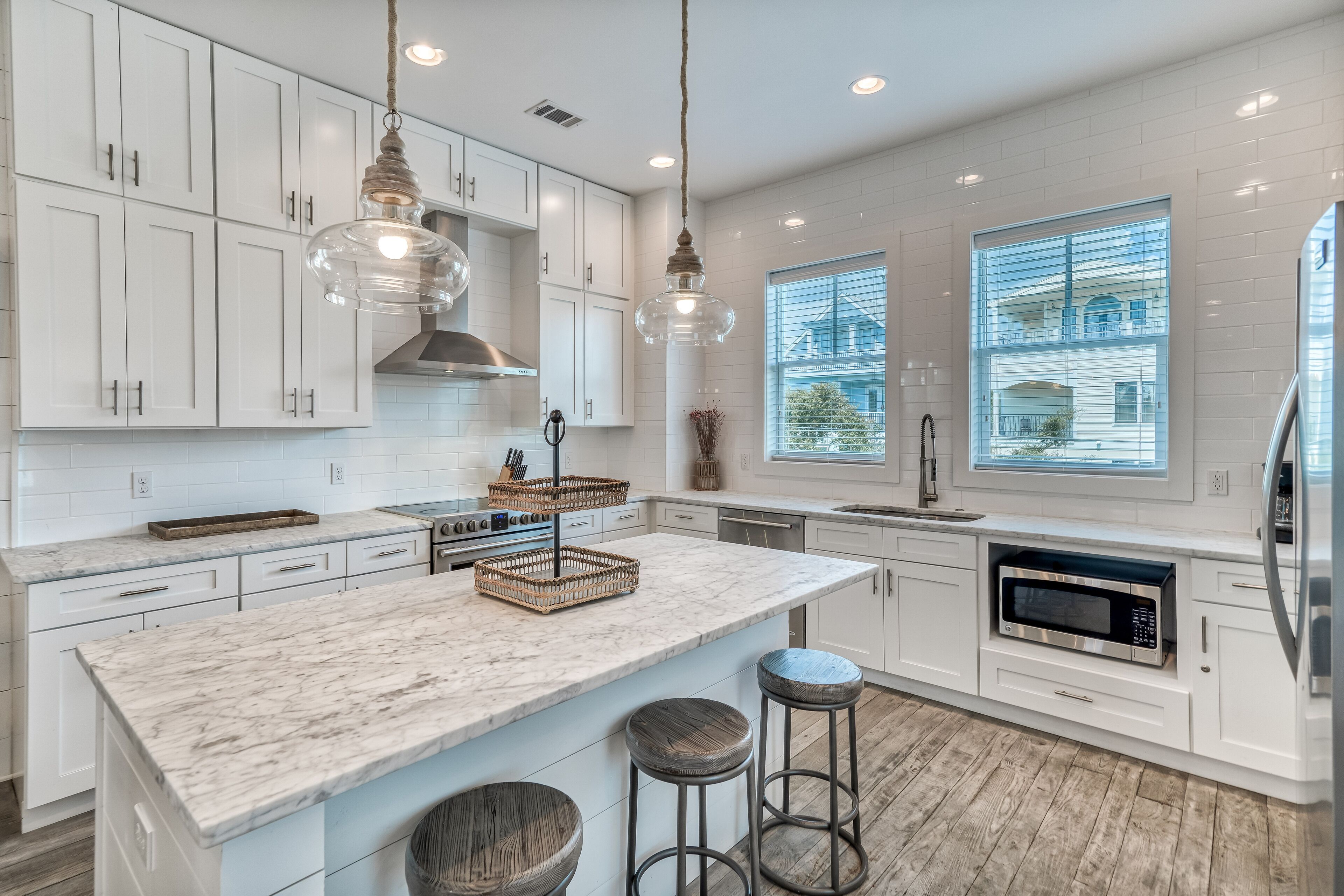 "Somewhere In The Sun" Inlet Beach Rental Gulf Views  + Pool + Bikes