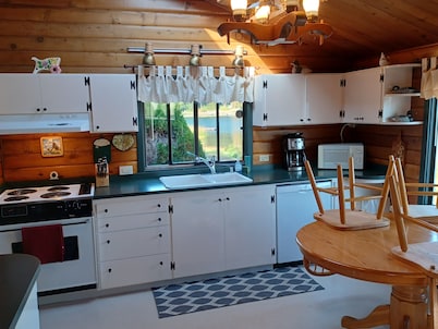Lake Shoecraft Waterfront Log Home