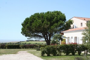 Property grounds - QUIET COUNTRY COTTAGE FOR 2. HEATED POOL. PANORAMIC SEA VIEW. NEAR BEACHES (Mortagne-Sur-Gironde)