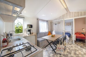 Mobile Unterkunft, 4 Schlafzimmer (Gamme Quattro) | Wohnbereich