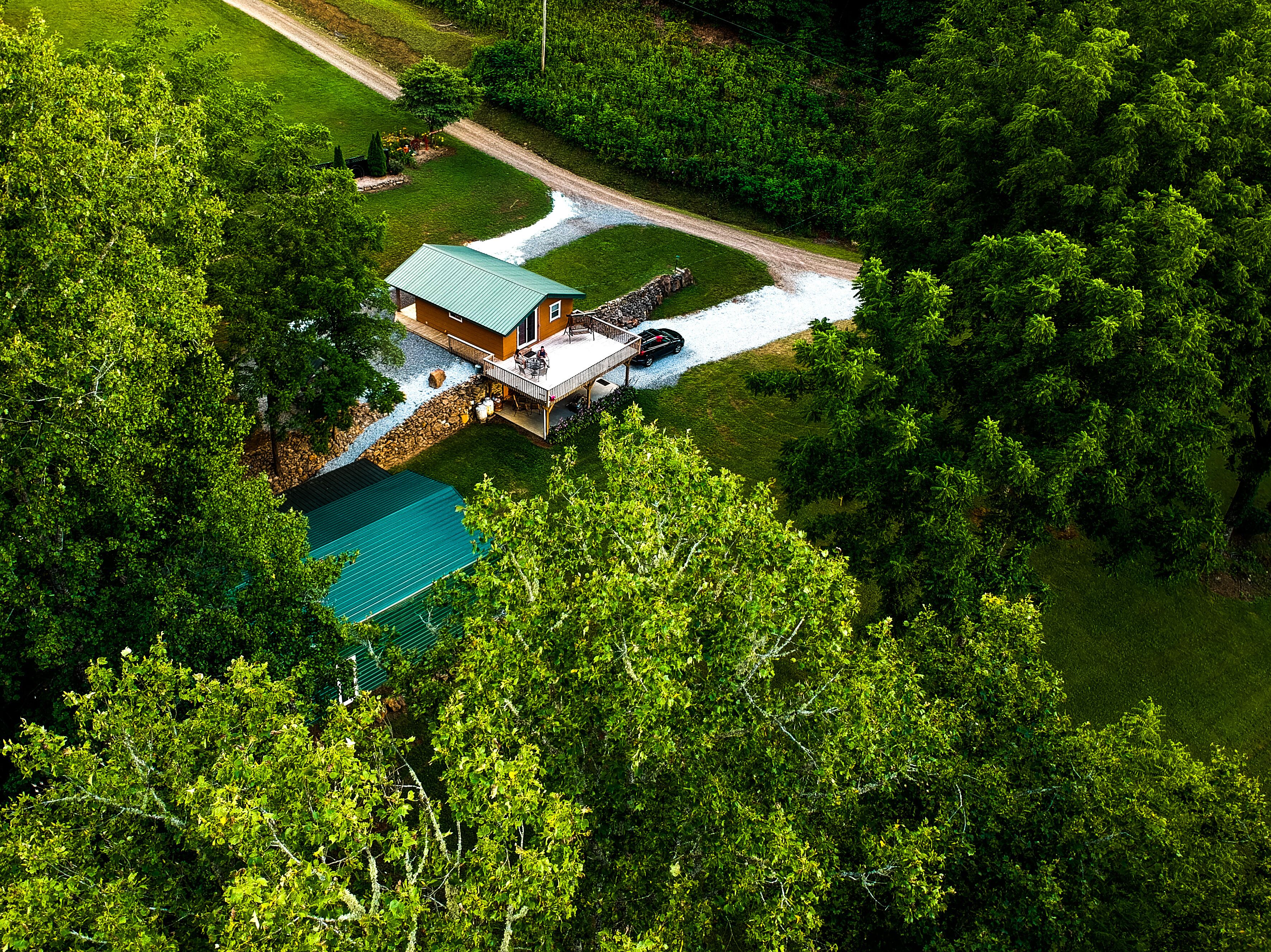 Granny's Mountain Retreat located next to Grandpa's Man Cave 