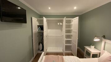 1 bedroom, travel crib, free WiFi, bed sheets