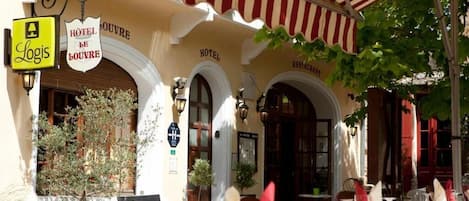 Udsigt fra overnatningsstedet