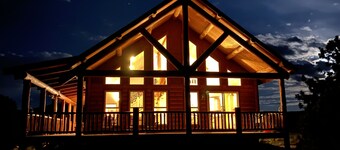 Gorgeous Cabin with Sauna Overlooking Sangre De Cristo Mts
