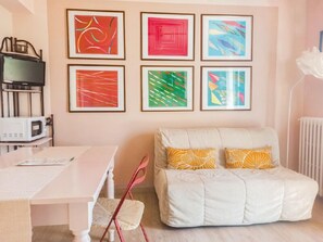 Apartamento superior | Área de estar