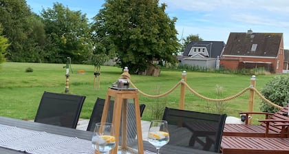 Renoviertes Ferienhaus "Alter Schwede" im Skandinavischen Stil / Nordsee