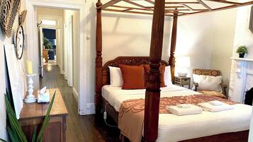 3 bedrooms, iron/ironing board, travel cot, WiFi