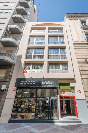 Fassade der Unterkunft